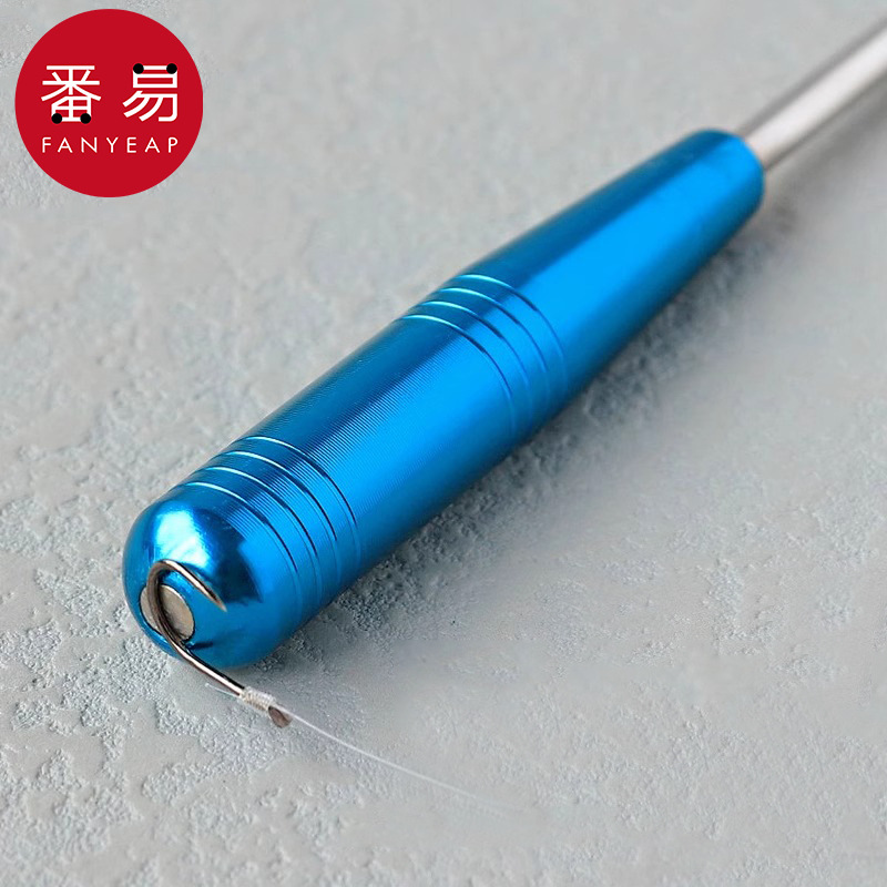 J脱钩器AC1S40-取钩器盲捅多功能深喉取鱼摘钩器简易不锈钢退