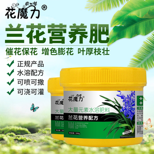 兰花春兰建兰惠兰墨兰寒兰专用营养肥盆栽阳台四季通用浓缩花肥料