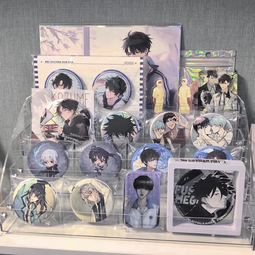 吧唧立牌谷子展示架塑料儿童房