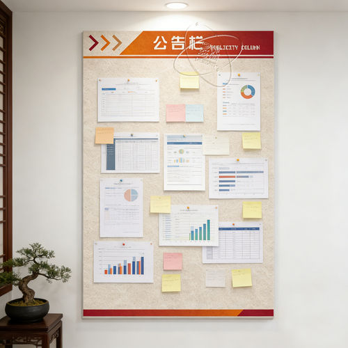公告栏毛毡板墙贴照片墙展示墙板