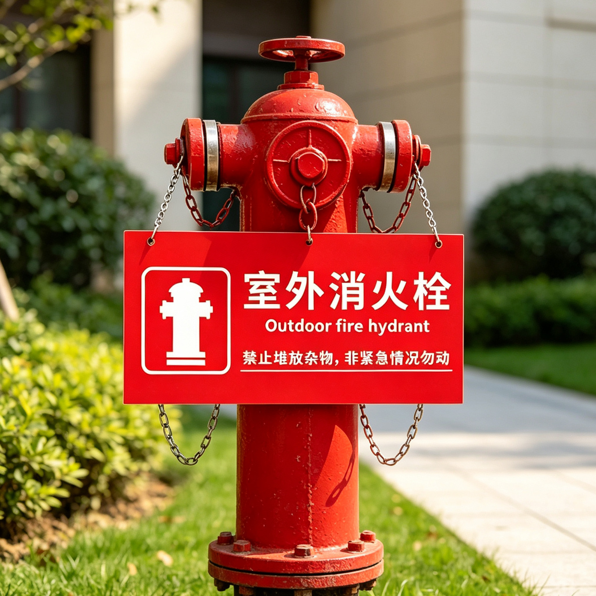 【店铺热卖】室外消火栓标识牌图片