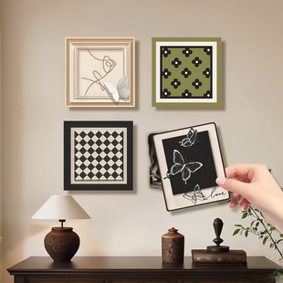 墙上遮洞贴墙洞遮挡装饰品插座开关遮丑盖补洞墙贴瓷砖墙面小孔遮