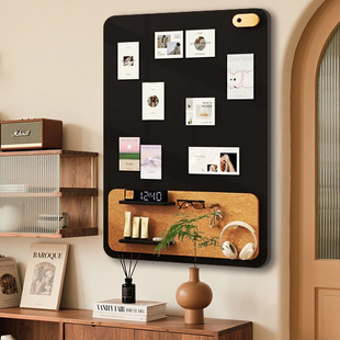 毛毡收纳板吧唧小卡展示软木板追星好物周边拍立得照片墙板留言墙毛毡板贴背景板墙贴收纳挂墙展示墙创意diy