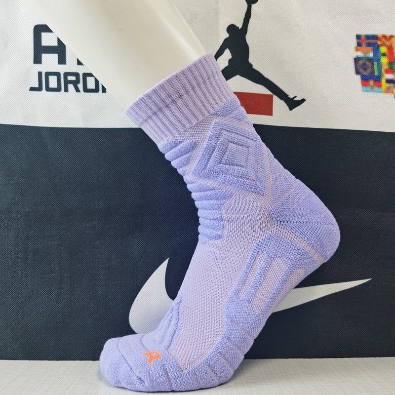 准胜美式中长筒专业精英篮球袜