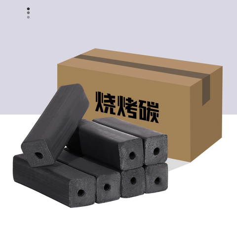 烧烤碳家用无烟环保果木炭室内烤火取暖燃料室外野炊竹炭机制炭c7