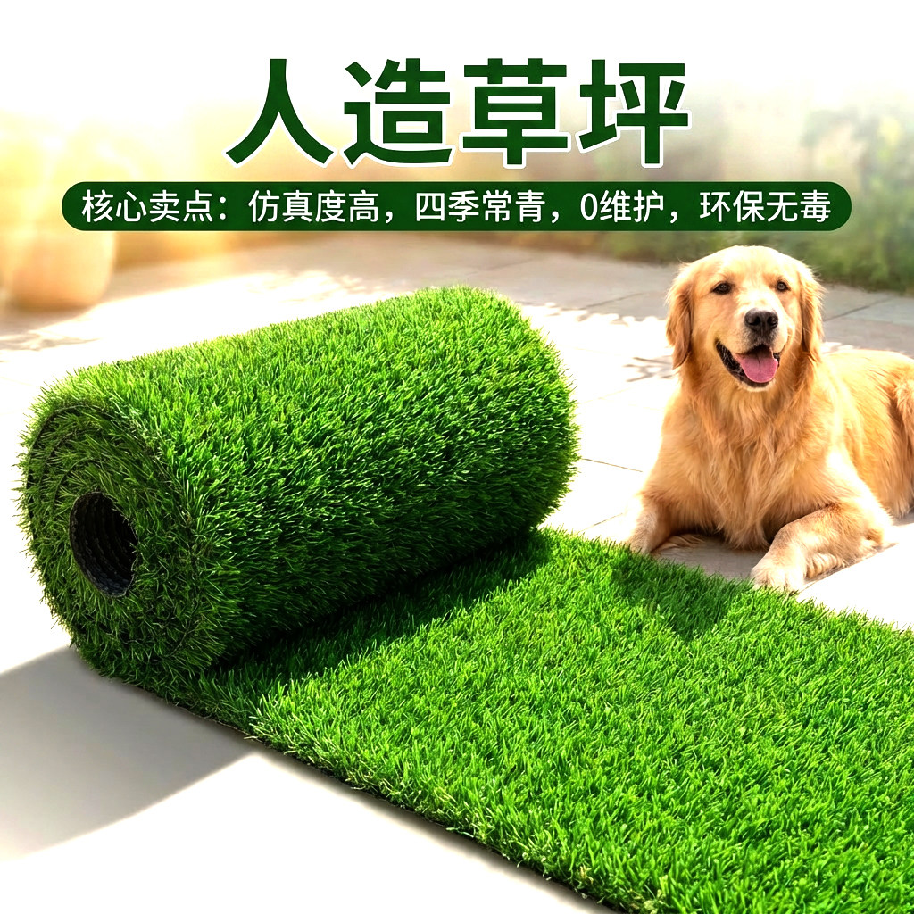 2026年新升级5.0质保款/仿真草坪图片