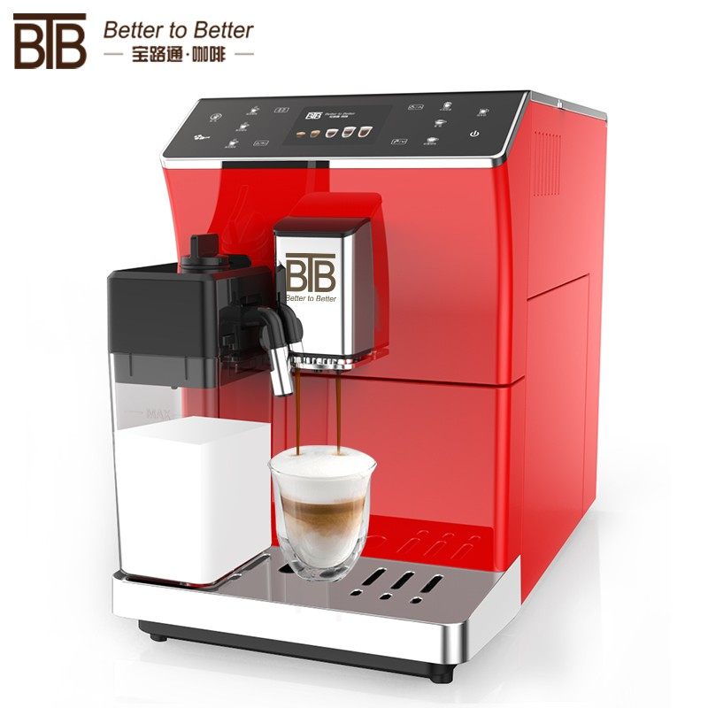 BTB-202宝路通全自动咖啡机美式家用意式商务办公自动清洗咖啡机
