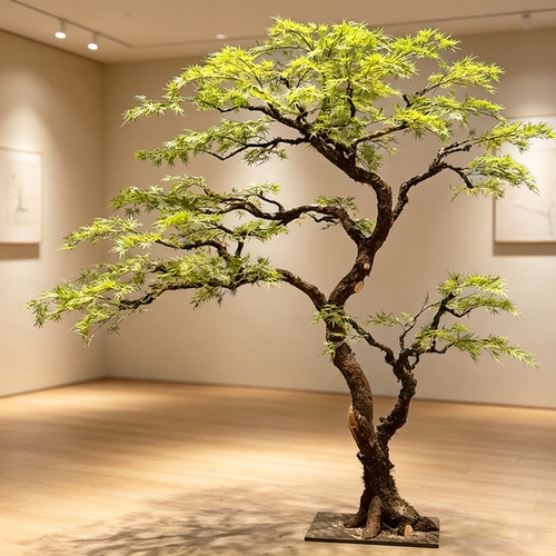 仿真羽毛枫叶树鸡爪槭仿生绿植景