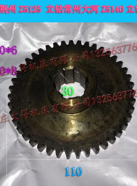 大河 丹东 常州 Z5125 Z5140 钻床配件 齿轮 Z43/M2.5