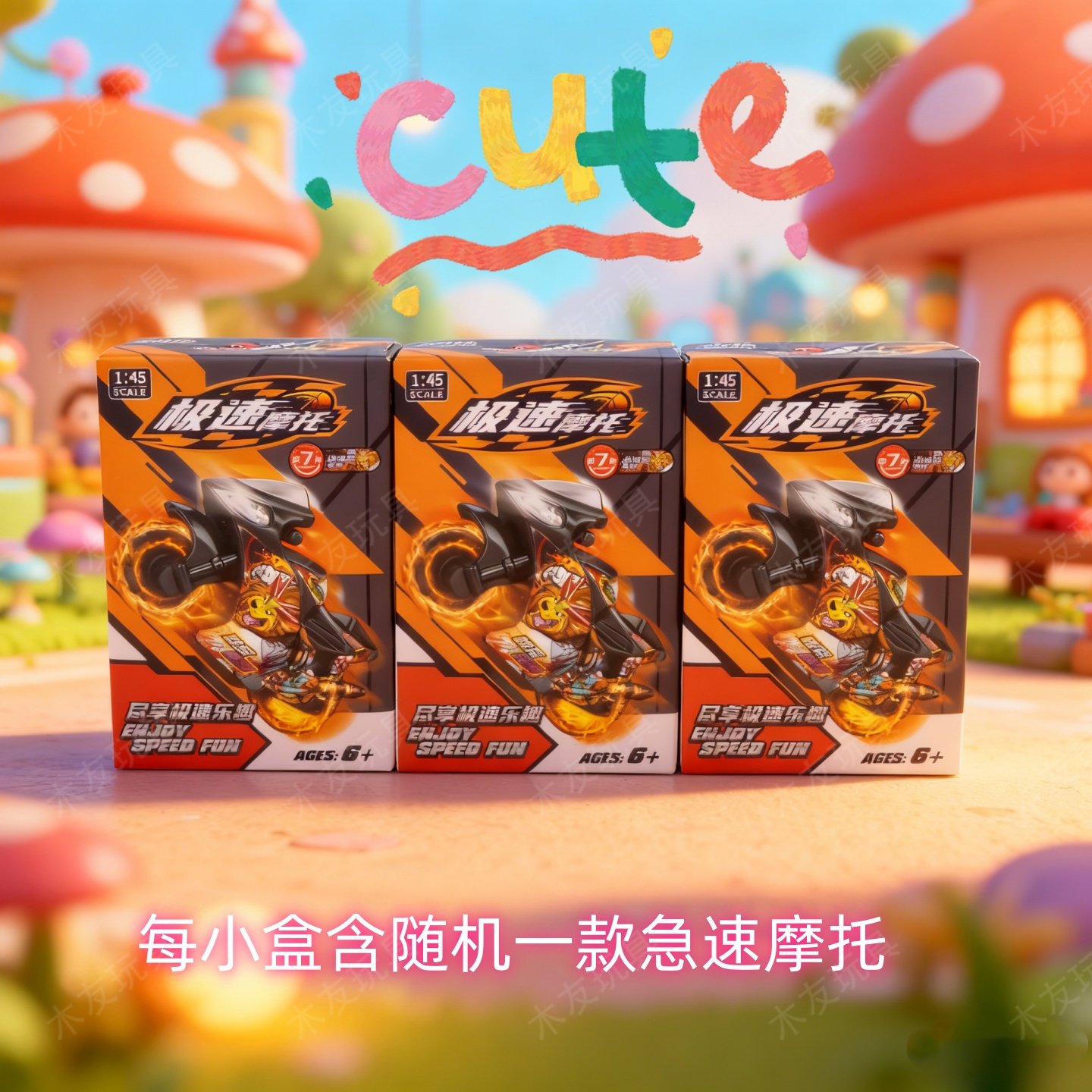 极速摩托模型山海经系列机车礼物