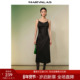 吊带连衣裙2025夏季 新款 时尚 曼德诗法式 性感气质修身 显瘦中长裙女