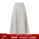 新款 YLLE 通勤半身裙 妙影 纯色高腰A字裙秋季 ELLY 衣衫