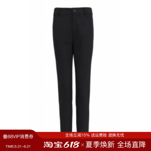 YLLE ELLY/衣衫妙影 纯色休闲裤春季新款直筒裤