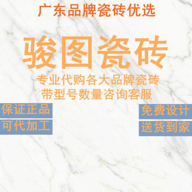 骏图瓷砖广东佛山柔光微水泥750x1500客厅侘寂风素色地板墙砖