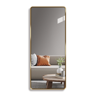 家用全身落地镜子卧室高清网红挂墙穿衣镜ins风服装店专用试衣镜