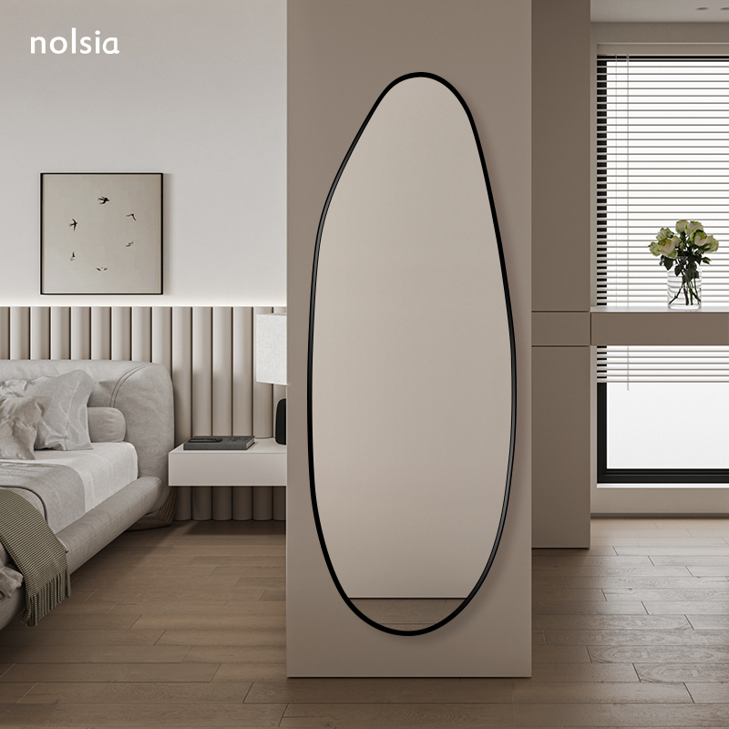 法式异形全身镜壁挂式