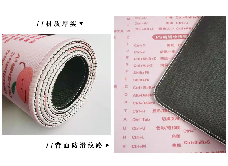 토끼의 해 원래 맞춤형 마우스 패드 초대형 컴퓨터 키보드 맞춤형 오버록 크리 에이 티브 오피스 노트북 소녀 책상 매트