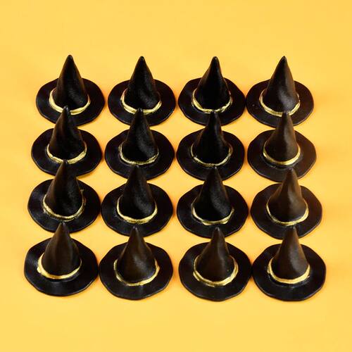10Pcs Mini Witch Hat For Halloween Party DIY Decoration Kids
