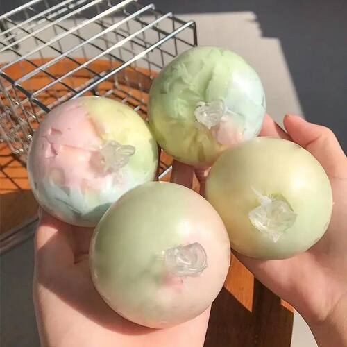 1Pcs Slow Rebound Wax Skin Stress Ball Quiet Sensory Fidget