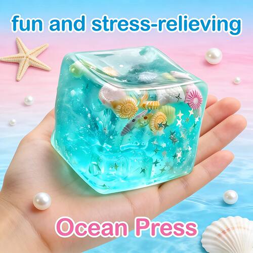 Squishy Toys Mustbuy Ocean Theme Ice Cube Squishies Needoh S