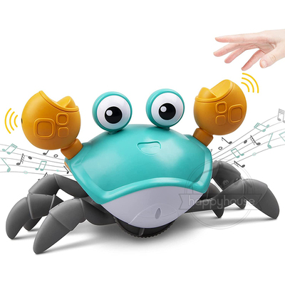 Crawling Crab Baby Toys with Music LED Light Up Musical Toys