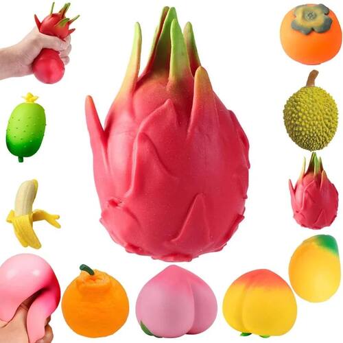 Dragon Fruit/Peach/Orange/Durian/Mango/Banana /Strawberry Sq