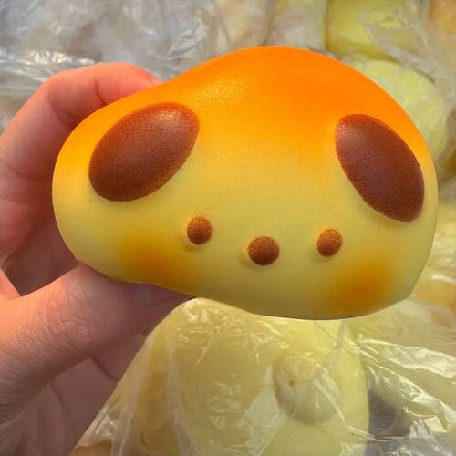 Squishy Cute Puppy Bread Squeeze Toys Soft Simulated Food An