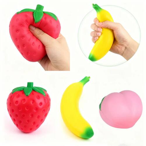 Super Jumbo Strawberry Squishy Slow Rising Antistress for Ad