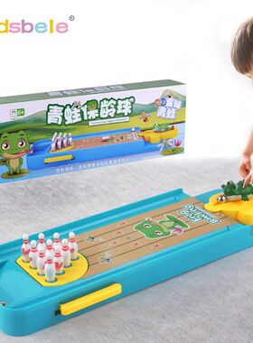 Mini Desktop Bowling Game Toy Funny Indoor Parent-Child Inte
