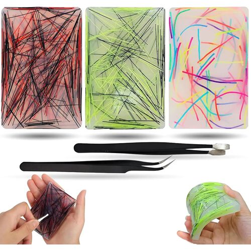 Skin Picking Fidget Toys Silicone Sensory Picky Pad with Twe