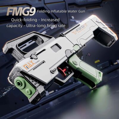 New Gun Folding Mobile Manual Submachine Gun,Spoof Toys Fold