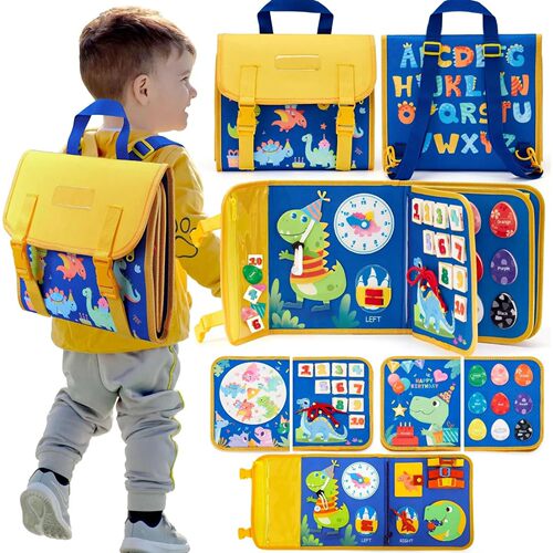 Toddler Busy Board Montessori Toys Learning Educational Acti