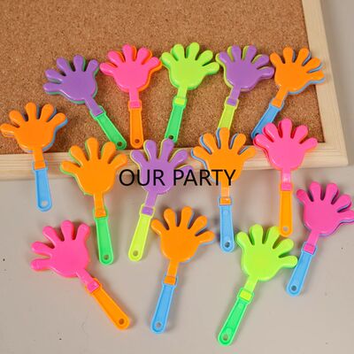 20Pcs Colorful Mini Hand Clapper Cheering Props Clap Your Ha