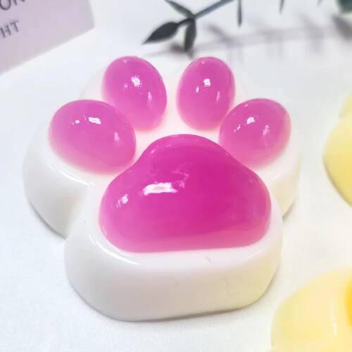 Soft Taba Squishy Cat Paw Fidget Toys  Sensory Stress Relief