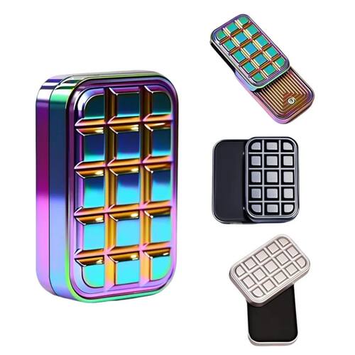 Fidget Slider Chocolate Shaped Magnetic Metal Fidget Toys ED