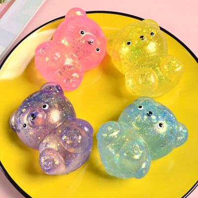1pc Mixed colors Maltose Candy Bear Ball Slow Rise Slow Rebo