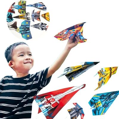 36Pcs Children Creative Origami Paper Planes Folding DIY Par