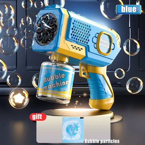 Space Electric Automatic Bubble Machine Bubble Gun Summer Be