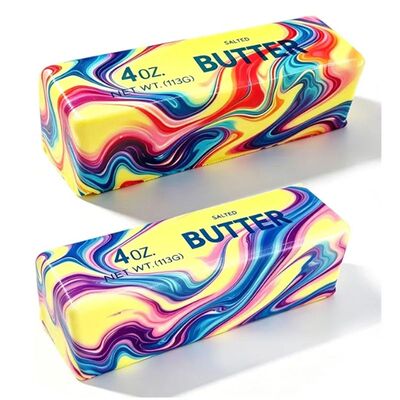 Colorful Slow Rising Butter Squishy Squeeze Toys Pack Sensor