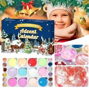 Slime Bubble Glue Christmas Advent Calendar 24pcs Christmas