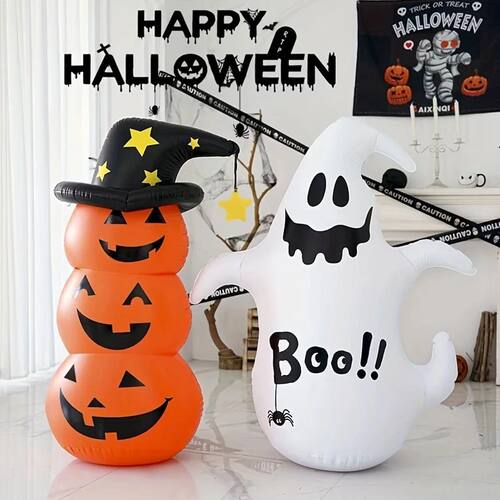 Halloween inflatable pumpkin ghost party tumbler, Halloween