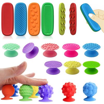 Kid Worry Stones Fidget Toys Autism Calming Relief Sensory S