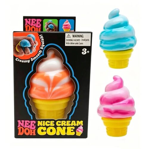 New Schylling Needoh Ice-Cream Sensory Toys Stress Relieving
