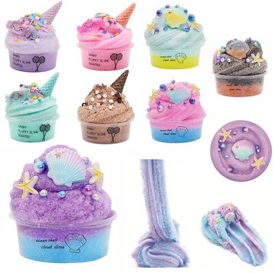 DIY Slime Set Toys for Kids Non Sticky Cloud Slimes Ice Crea