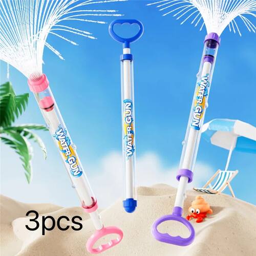 3Pcs Random Summer Water Gun Toys, Suitable for Outdoor Pool