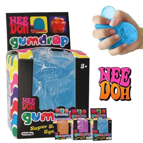Schylling Mini Candy NeeDoh Gumdrop Soft Sensory Fidget Toy