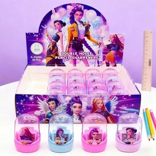 Kpop Demons Hunter Sharpener Pencil Kids Anime Rumi Mira Zoe