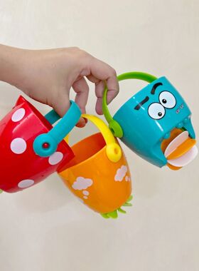 Baby Shower Bath Toys Baby Bathroom Bathtub Mini Leaky Bucke