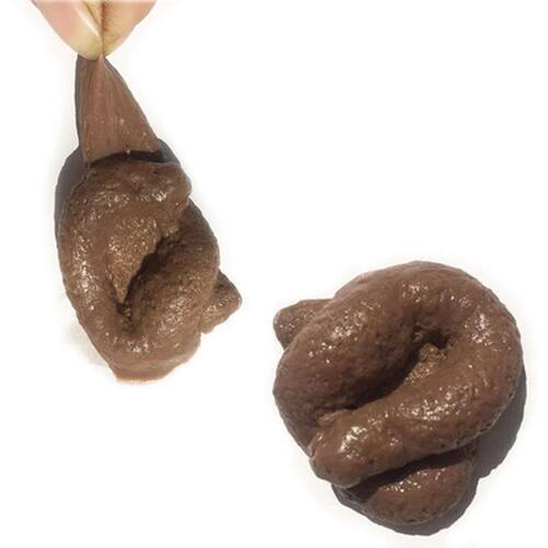 Realistic Shit Gift Funny Toys Fake Poop Piece of Shit Prank