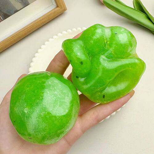 New!  Simulation Kiwi Fruit Slush Squishy Ball 1pcSoft TPR F